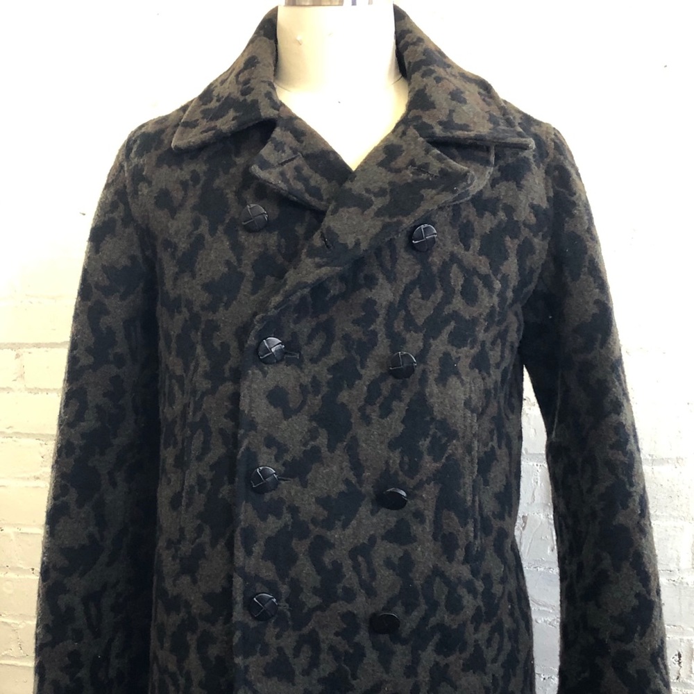 Opening Ceremony Men’s Wool Coat. Camo